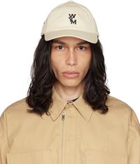 WOOYOUNGMI Off-White Logo Ball Cap