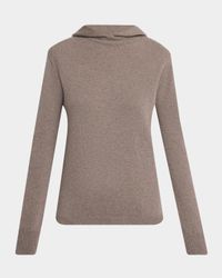 Missa Cashmere Knit Hooded Sweater