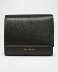 Day Trifold Snap Wallet in Shiny Leather