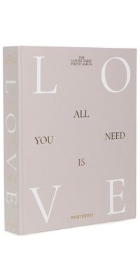 Printworks All You Need Is Love Wedding Album Light Grey One Size