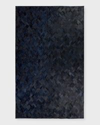 Crescent Hair on Hide Rug, 8' x 11'