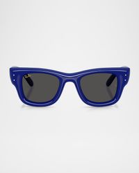 Men's RB4940 Wayfarer Puffer A$AP ROCKY Square Sunglasses