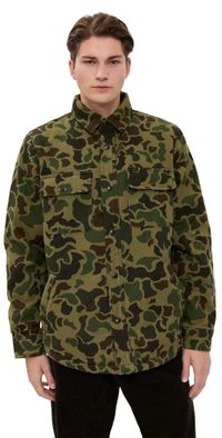 Filson Fleece Lined Jac Shirt TUNDRA SHRUB CAMO XL