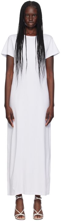 LESET White Margo Maxi Dress