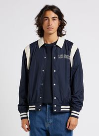 Les Deux - Blouson col classique - Taille XL - Bleu