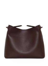 Elleme - Sac vosges en cuir grainé - Taille Unique - Marron