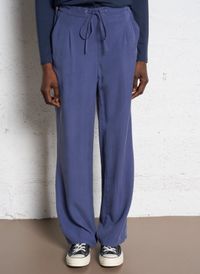 Sud Express - Pantalon large - Taille L - Gris