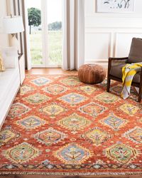 Poppy Hand-Knotted Rug, 9' x 12'