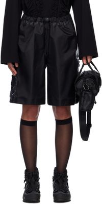 Cecilie Bahnsen The North Face x Cecilie Bahnsen Black Nylon Shorts