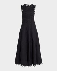 Anela Sleeveless Midi Dress