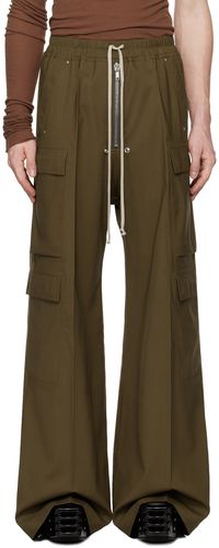 Rick Owens Khaki Porterville Cargobelas Cargo Pants