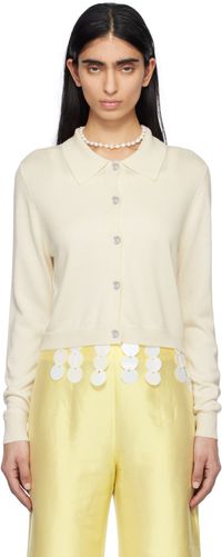 Hai Off-White Anselma Cardigan
