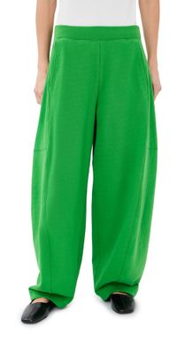 Tibi Winslow Petite Sweatpants Green XXS