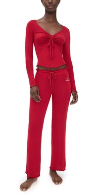 HONEYDEW Loso PJ Set Love Song L