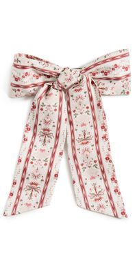 Hill House Home The Belle Bow Emma Ikat Stripe, Pink Multi One Size