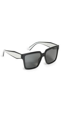 Prada 0PR 24ZS Sunglasses Black / Dark Grey One Size