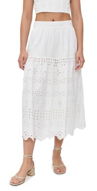 Hemant and Nandita Midi Skirt Off White XXL