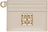 Givenchy Beige 4G Card Holder