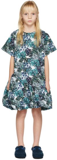Kika Vargas SSENSE Exclusive Kids Blue Gama Dress
