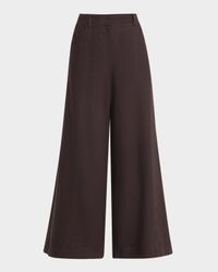 Dees Wide-Leg Linen Trousers