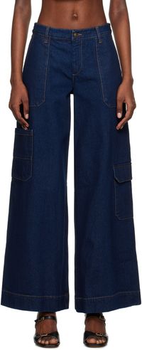 BEC + BRIDGE Blue Roxanne Ultra Wide Jeans