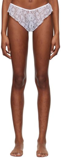 Le Petit Trou White Mariage Briefs