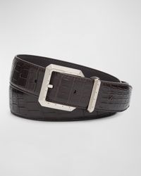 Men's Crocodile Leather Belt