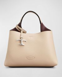 Micro Apa Leather Top-Handle Bag