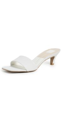 Dolce Vita Rexa Sandals True White Leather 5.5