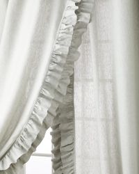 Two Basillo Linen Curtains