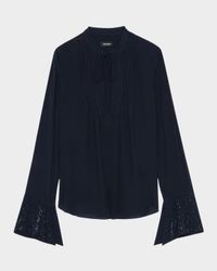 Taika Embellished Cuff Blouse