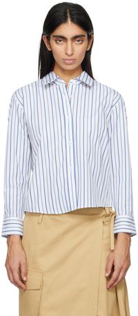 Dries Van Noten Blue Clavini Shirt