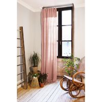 L'effet Papillon - Rideaux occultant et thermique - Taille 140x300 - Rose