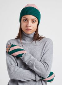 Mapoesie - Bonnet en laine mélangée - Taille Unique - Marron