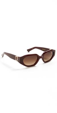 Luv Lou The Freddie Sunglasses Cherry One Size