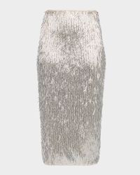 Tao Embellished Pencil Skirt