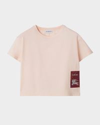 Girl's Racheal EKD Label Short-Sleeve T-Shirt, Size 3-14