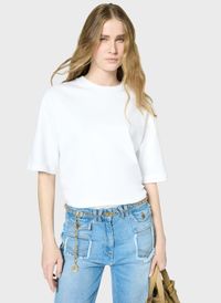 Gerard Darel - Tee-shirt col rond en coton - Taille 4 - Beige