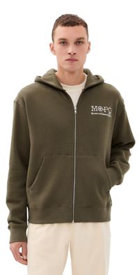 Museum of Peace and Quiet Southwest Zip Up Hoodie Brown L