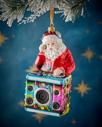 DJ Santa II Christmas Ornament