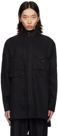 Y-3 Black Patch Pocket Shirt