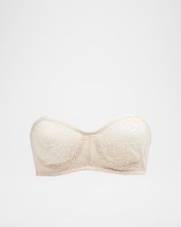 Halo Lace Strapless Bra