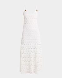 Fish Lace Sleeveless Dress