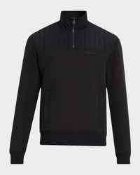 Men's Corey Hybrid Down Quarter-Zip Sweater