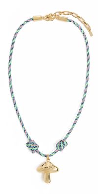 Martha Calvo Mushroom Cord Necklace Multi One Size