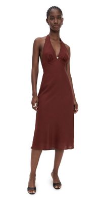 NIA Daria Dress Cocoa XS