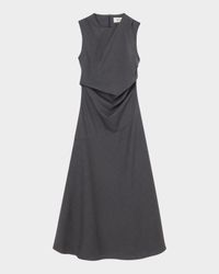 Sleeveless Twisted Maxi Dress