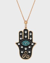 Hamsa Pendant Necklace