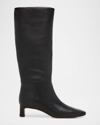 Harlan Leather Knee-High Boots