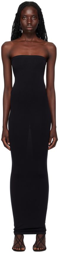 Wolford Black Fatal Cutout Maxi Dress